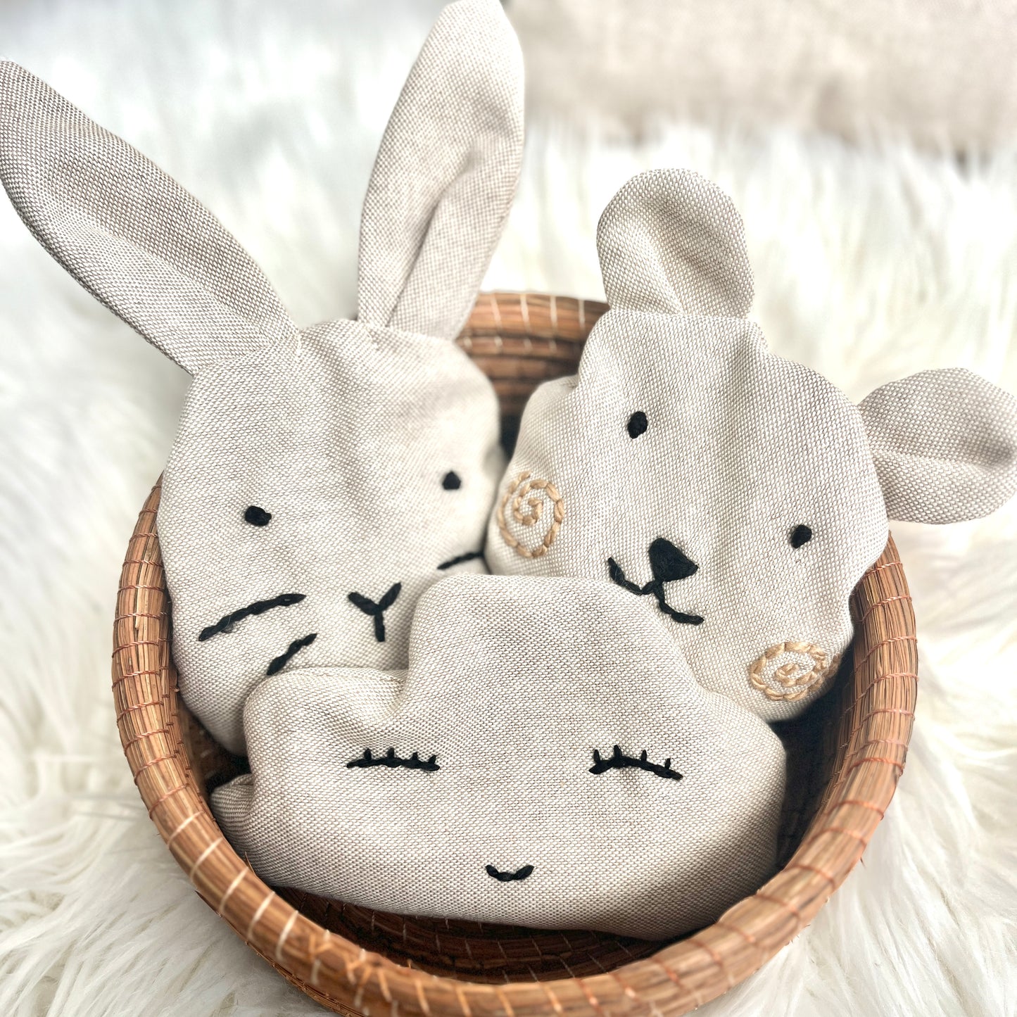 Cojines de semillas olor lavanda